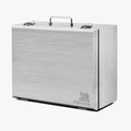 LeShuffler stainless steel carrying case